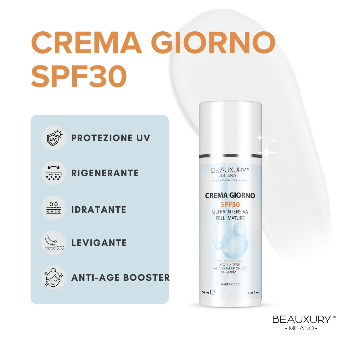Crema Giorno SPF30 Ultra Liftante per Pelli Mature (+35) | 50 ML