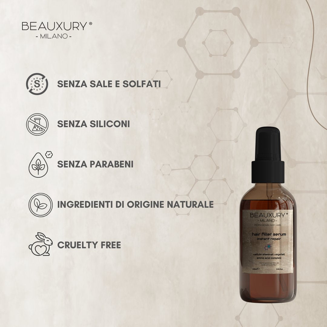 Filler Capelli Danneggiati Ricostruzione Intensiva in 3 Minuti | Special Bundle Pro Vitamin Complex |