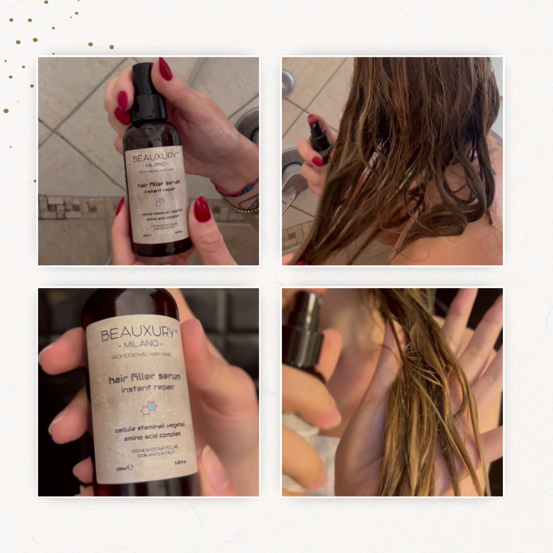 Filler Capelli Danneggiati Ricostruzione Intensiva in 3 Minuti | Special Bundle Pro Vitamin Complex |