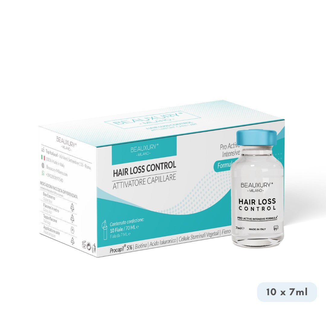 Fiale Anticaduta Hair Loss Control | Procapil 5% | Biotina | Acido Ialuronico...