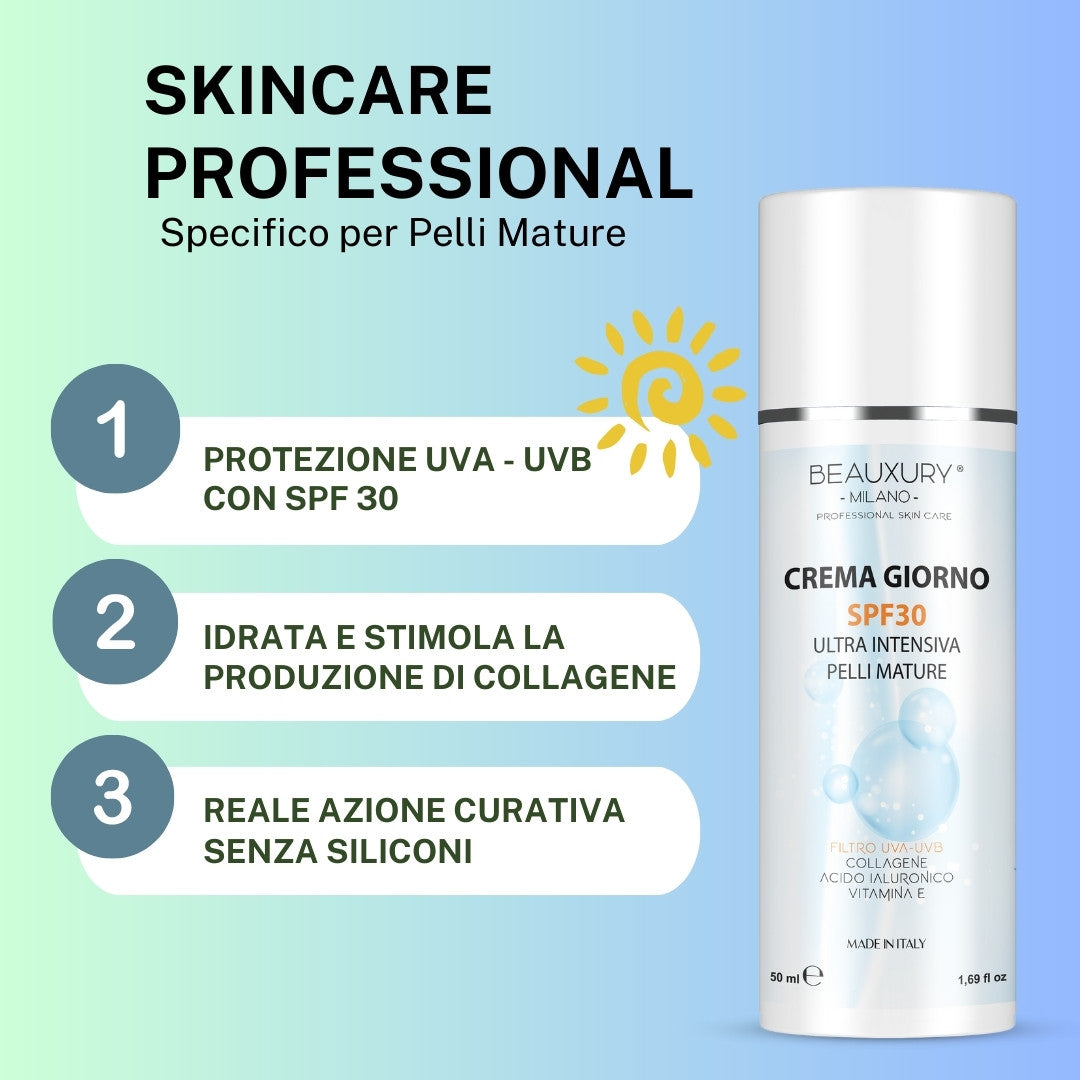 Crema Giorno SPF30 Ultra Liftante per Pelli Mature (+35) | 50 ML