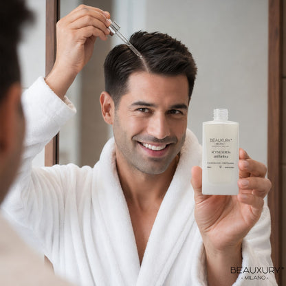 Siero Cute Antiforfora 50 ml Beauxury Milano – Trattamento Leave-In Purificante con Piroctone Olamine, Acido Salicilico, Niacinamide e Zinco