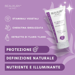 benefici gel capelli ricci beauxury milano