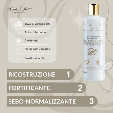 Shampoo Ricostruzione Capelli Danneggiati 500 ML