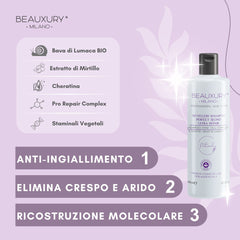 No Yellow Shampoo 500 ML Ricostruzione a Basso Peso Molecolare