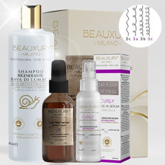Trattamento Ricostruzione Professionale alla Bava di Lumaca per Capelli Danneggiati e Trattati in Premium Box