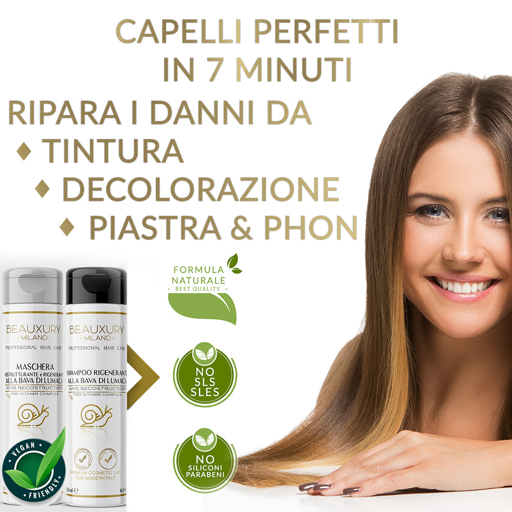 Kit Pro Hair Care | Trattamento Ricostruzione | Limited Edition | 3 in 1 Pro Vitamin Complex |