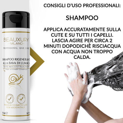 Kit Pro Hair Care | Trattamento Ricostruzione | Limited Edition | 3 in 1 Pro Vitamin Complex |