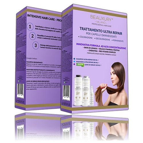 Kit Pro Hair Care | Trattamento Ricostruzione | Limited Edition | 3 in 1 Pro Vitamin Complex |